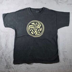 Kal-Sith Keltic Designs T-Shirt Mens XL Black Vintage 1992 Celtic Knot Graphic